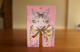 子猫のグリーティングカード