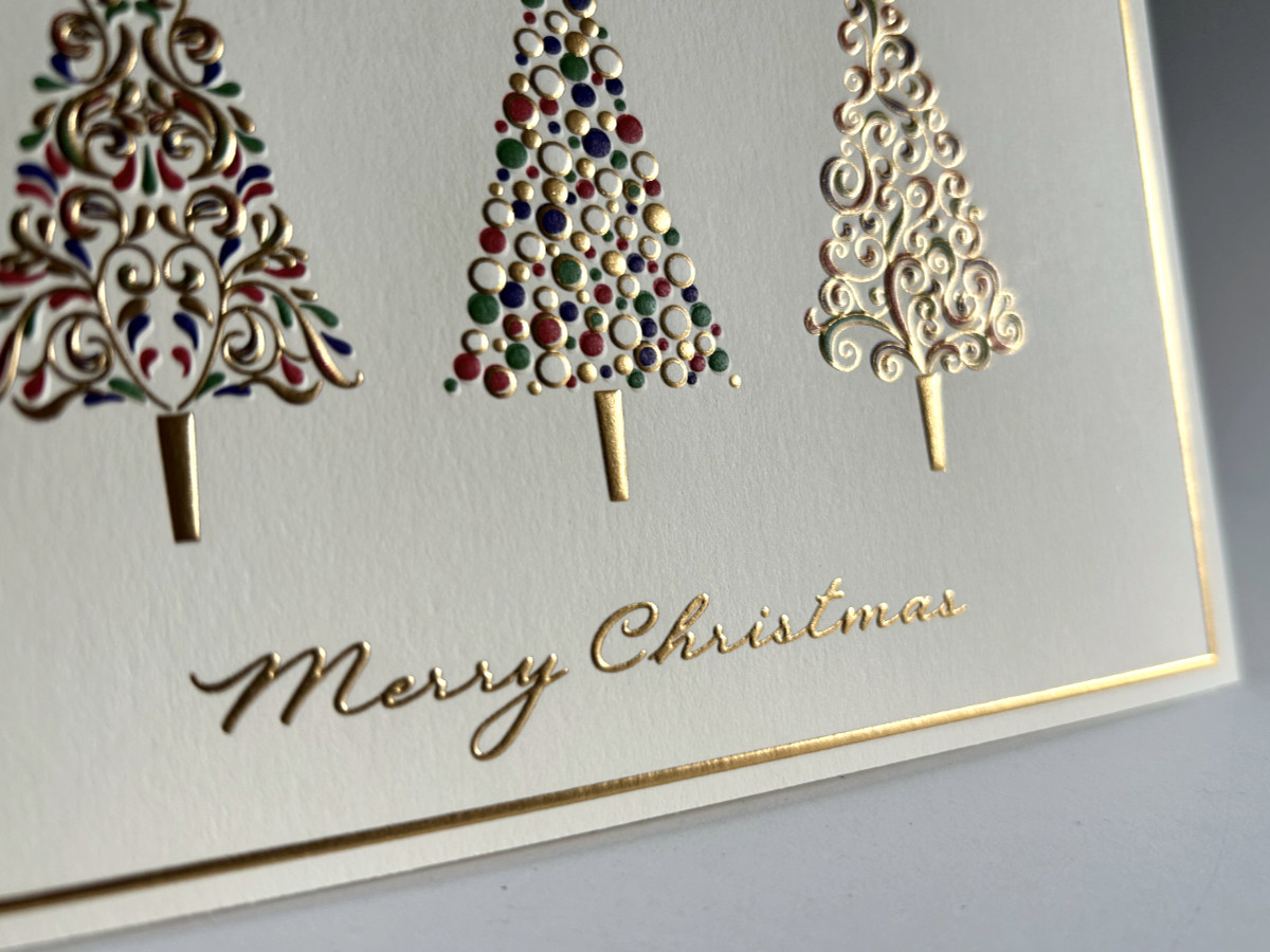 細かいエンボス加工